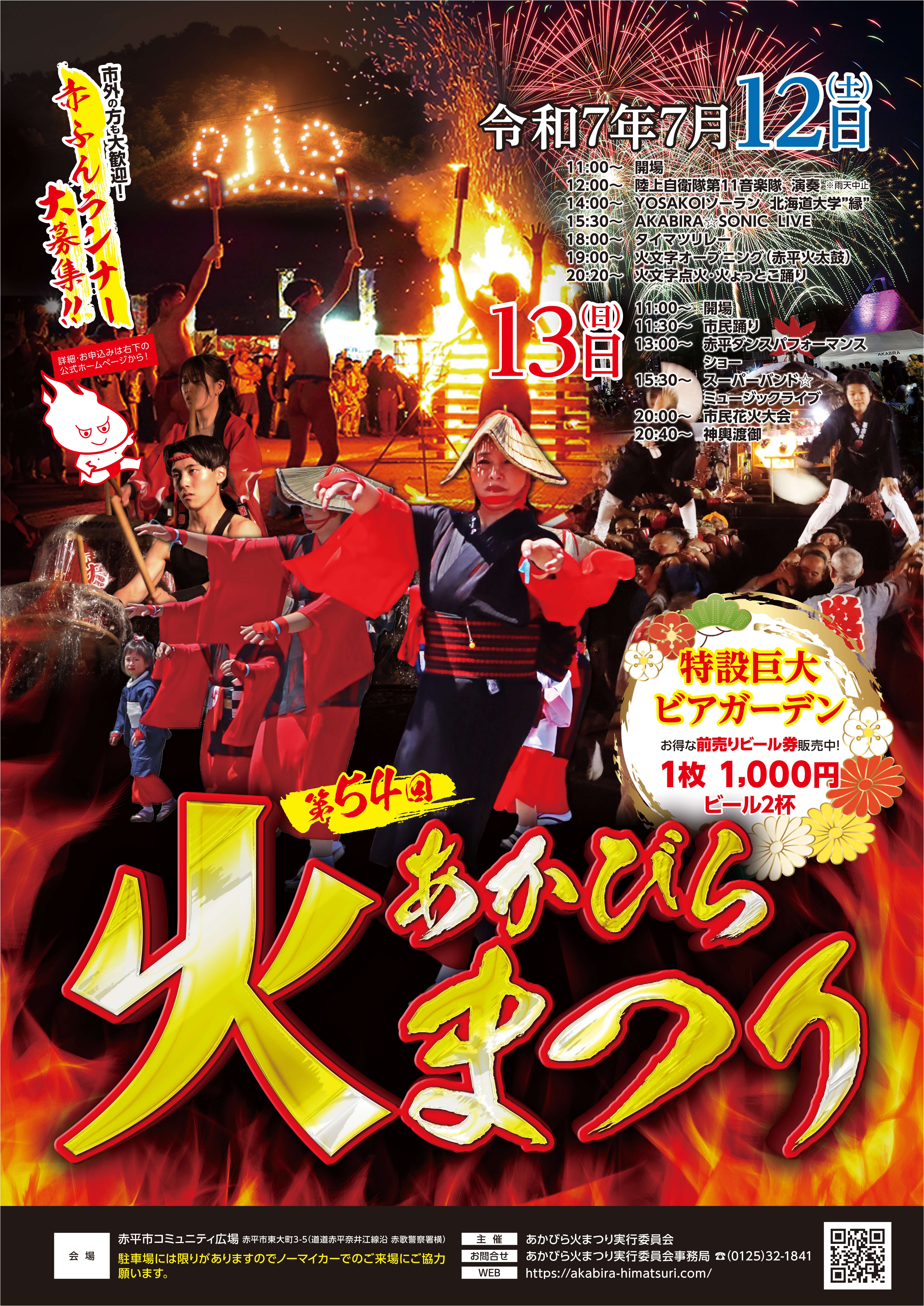 火まつりのポスター
