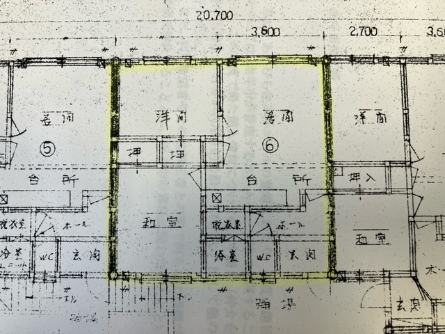 間取図面6号室