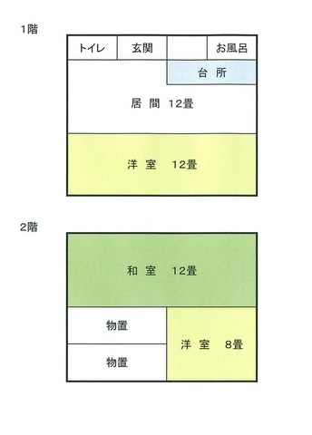 物件の間取り図