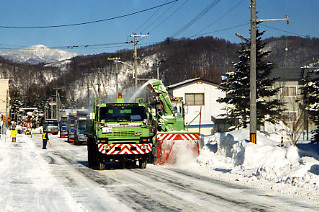 除雪作業の写真