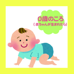 イメージ画像：0歳のころ(赤ちゃんが生まれたら)