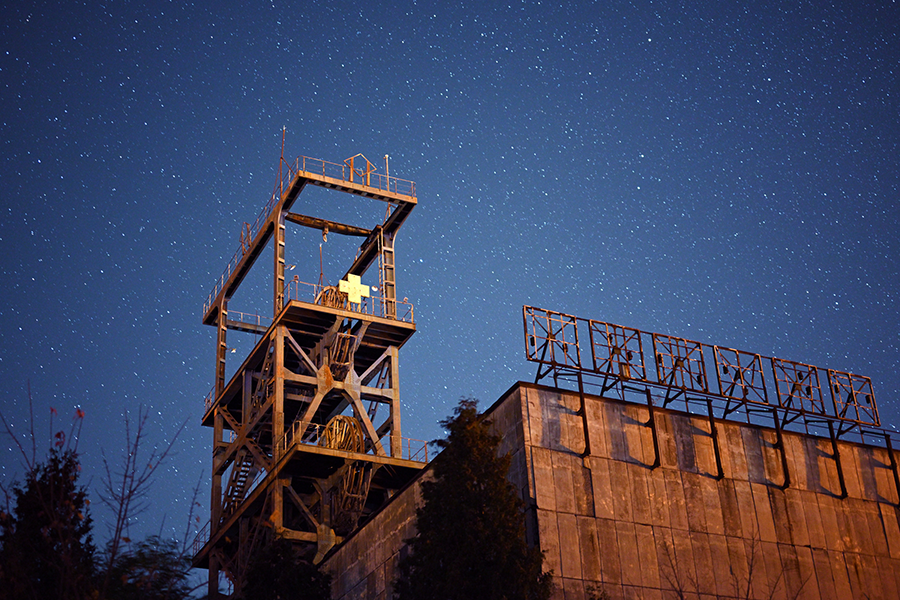 写真：「星の降る夜」